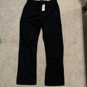 Boys size 10 pull on black pants